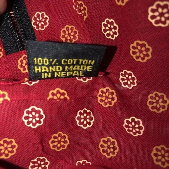 Fair trade Women Made Mushroom Tote, 100% Cotton - Picture 9 of 9